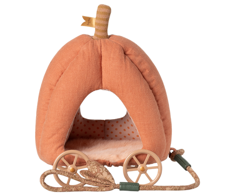 Carruaje calabaza Maileg, ratón (nueva versión)