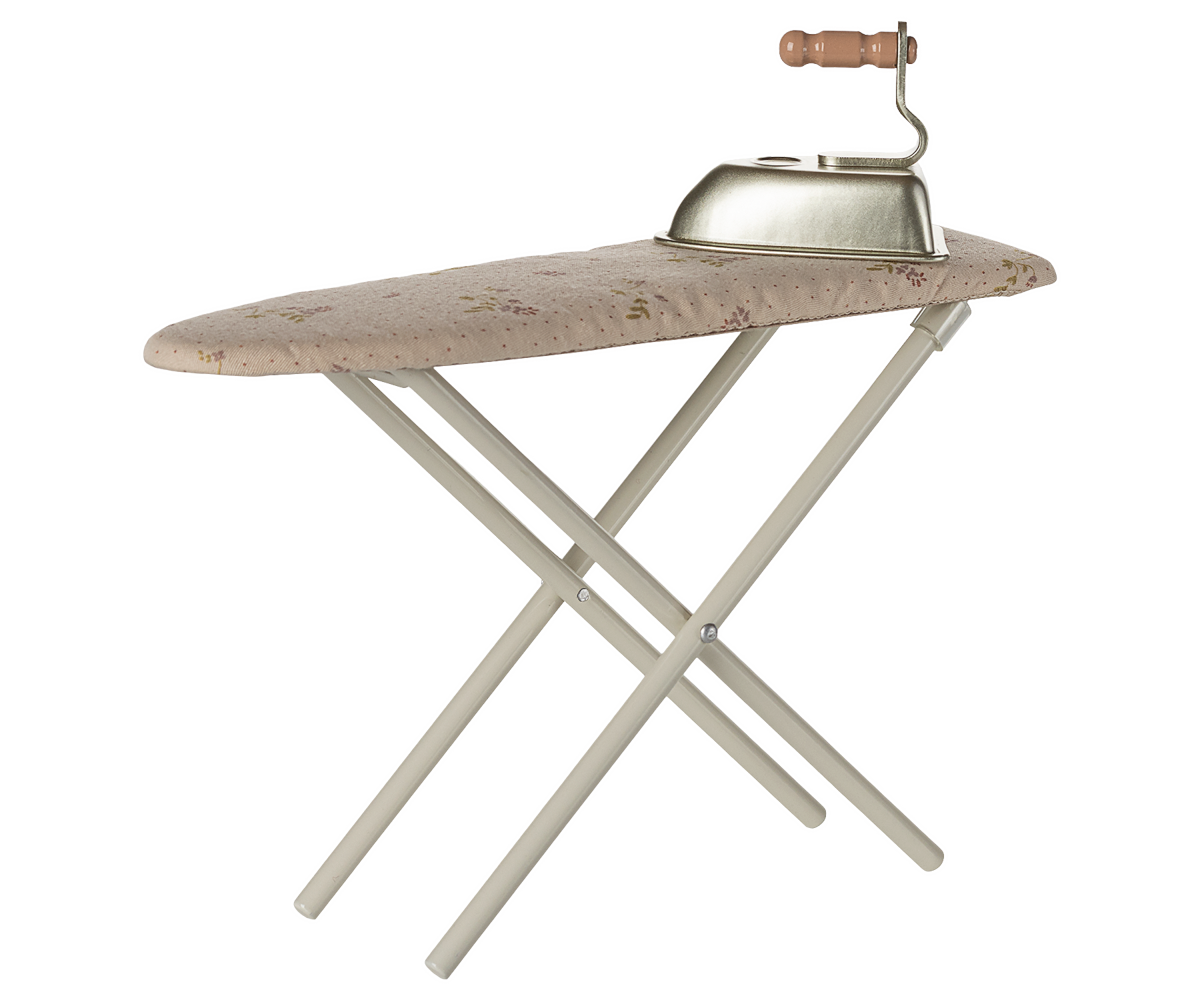 Plancha y tabla de planchar MINI - blanco roto