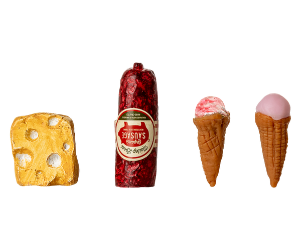 Frigorífico de metal para ratoncitos - blanco