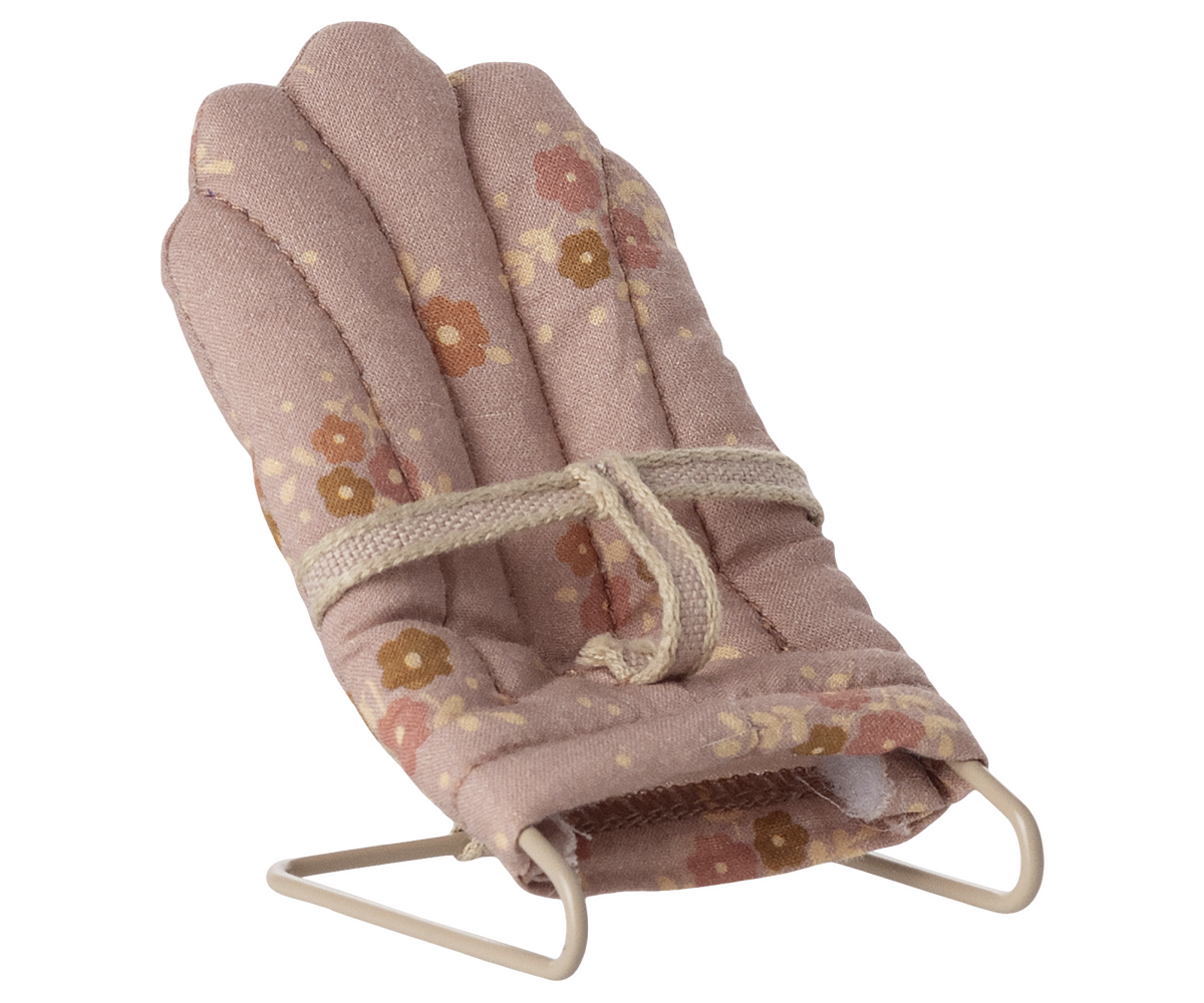 Hamaca balancín para my - flores rosa
