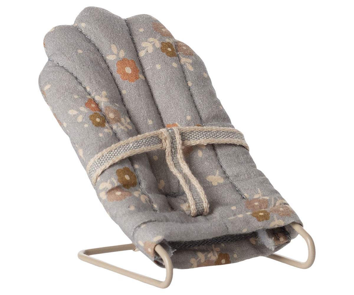 Hamaca balancín para my - flores azul