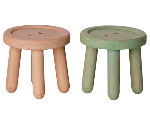 Taburetes para ratoncitos - rosa / menta