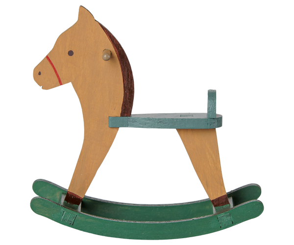Caballito balancín para ratón - marrón claro