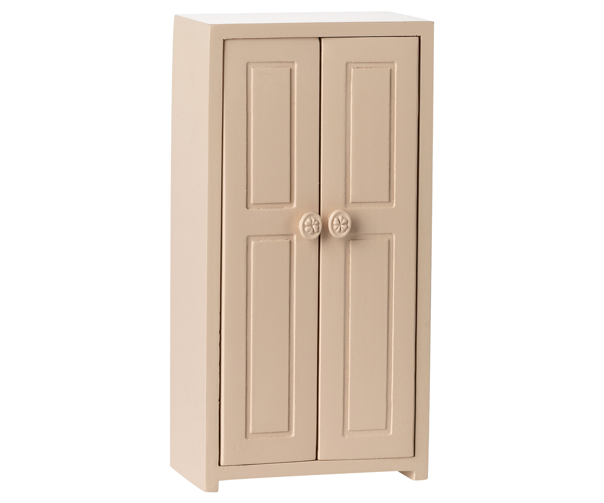 Armario de madera para ratoncito - rosa claro