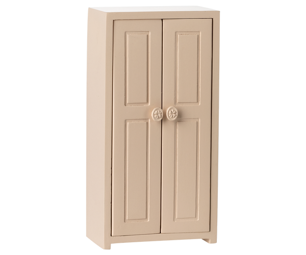 Armario de madera para ratoncito - rosa claro