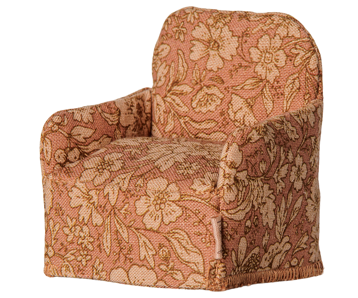 Sillón para ratoncitos - flores