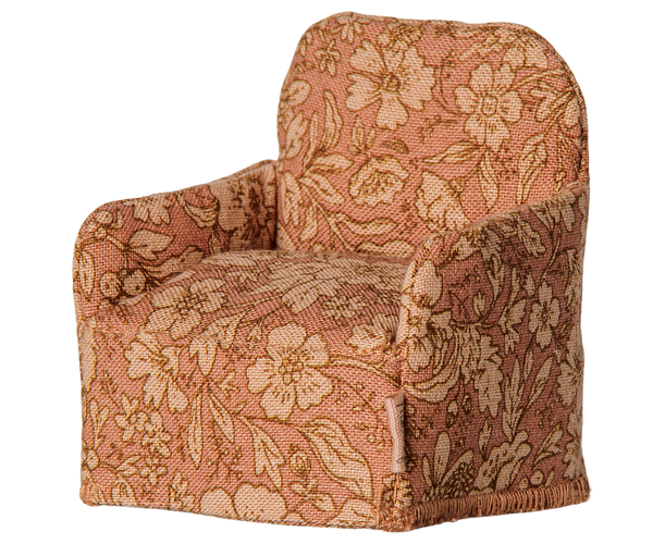 Sillón para ratoncitos - flores