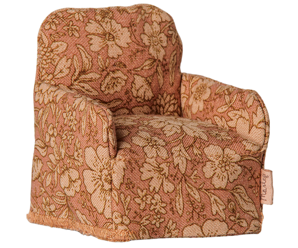 Sillón para ratoncitos - flores
