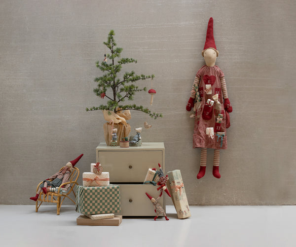 Pixy navideño talla 1 - chico camisa cuadros