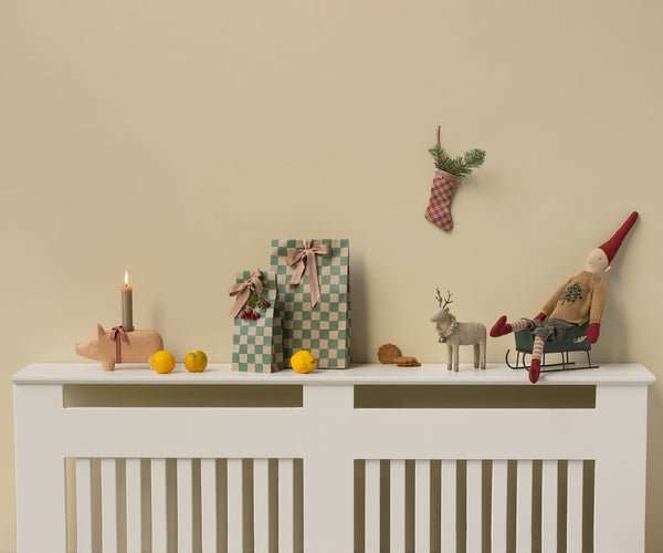 Pixy navideño talla 3 - chico suéter punto y pantalones