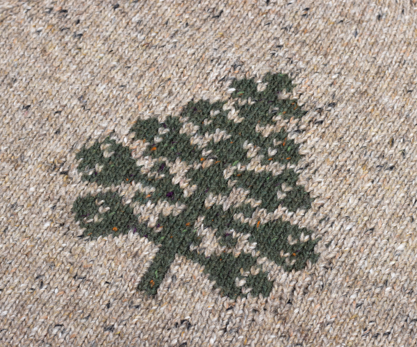 Jersey de punto árbol - talla 5-6 años