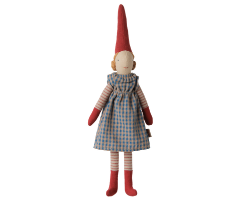 Pixy navideño talla 1 - chica vestido azul