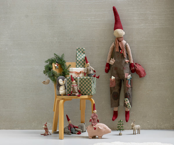 Papel de Regalo cuadros verdes - 10 metros