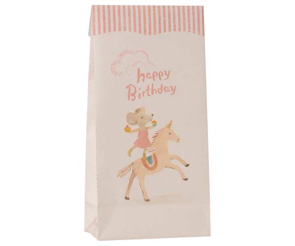 Bolsas de fiesta Happy Birthday 12 unidades - unicornio