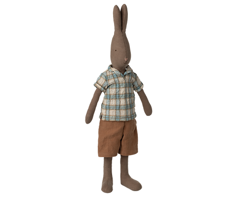 Conejito brown camisa y pantalón talla 3 (rabbit, 49cm)
