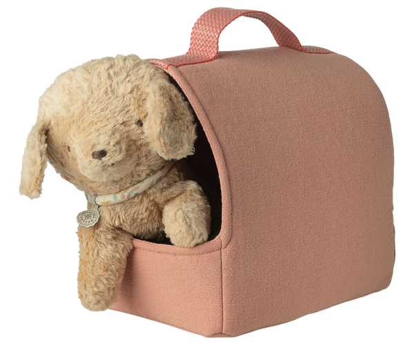 Transportín para mascotas - coral