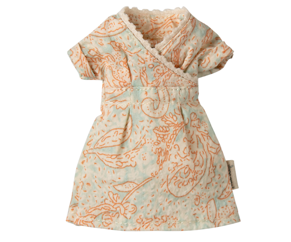 Ratoncita mamá - vestido pastel