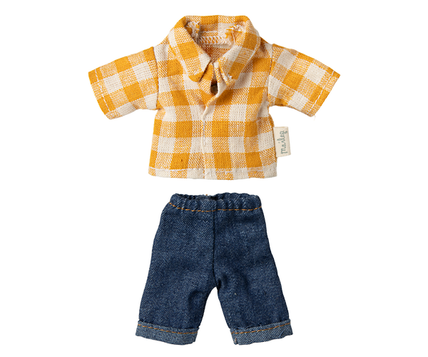 Ratoncito papá - camisa amarilla