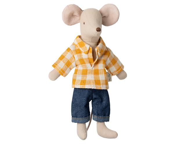 Ratoncito papá - camisa amarilla