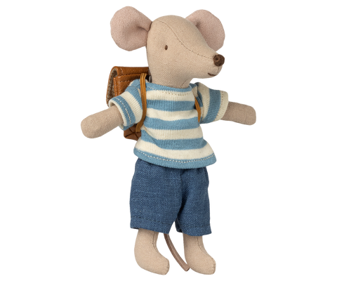 Ratoncito hermano mayor mochila - marrón