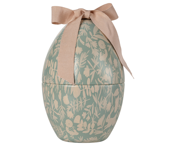 Huevo de pascua verde menta