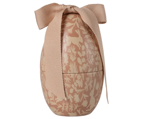 Huevo de Pascua pequeño - Rosa empolvado