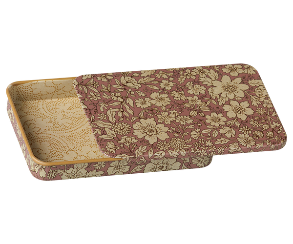 Caja metal tapa deslizante - blossom jaspeado