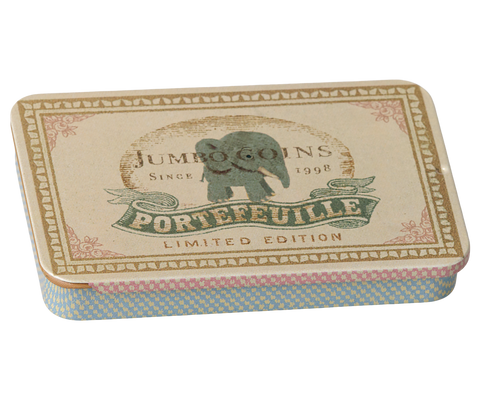 Caja metal corredera - jumbo coins