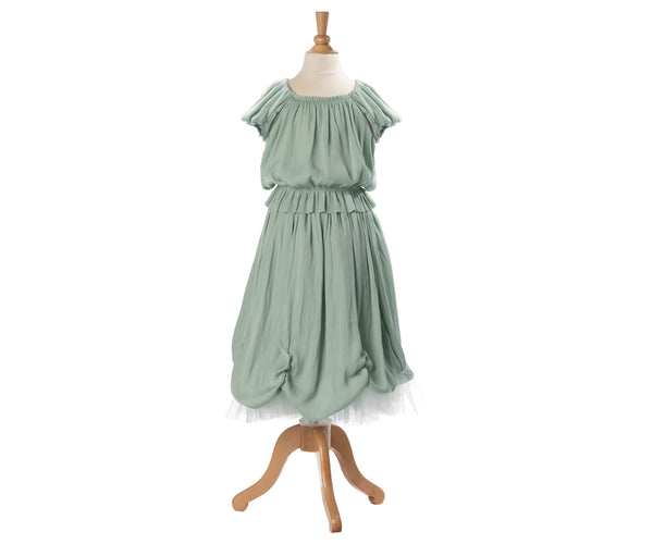 Falda para princesa - verde