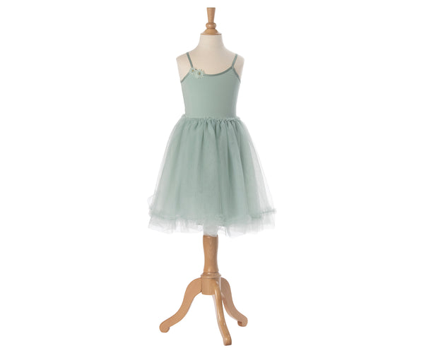 Vestido de tul para princesa 2-3 años - verde