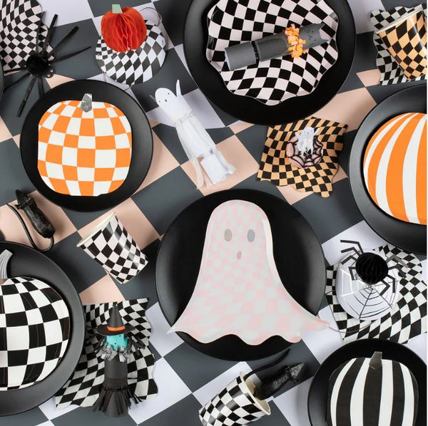 Halloween - calabazas mood platos L pack de 8