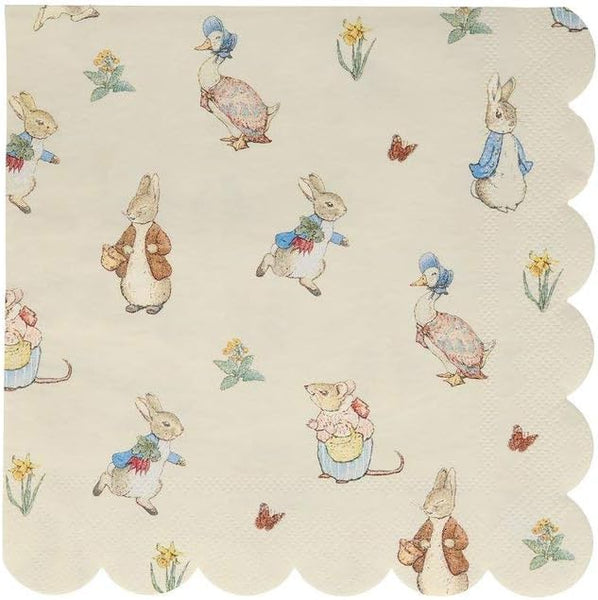 Peter Rabbit - 20 servilletas grandes motivos