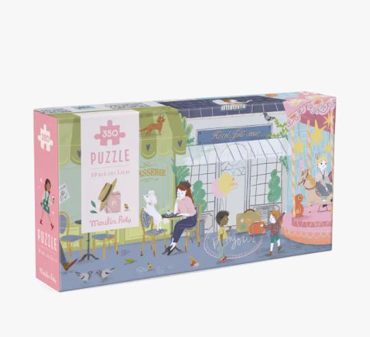 Puzzle Rue des Lilas 350 piezas - Les Parisiennes