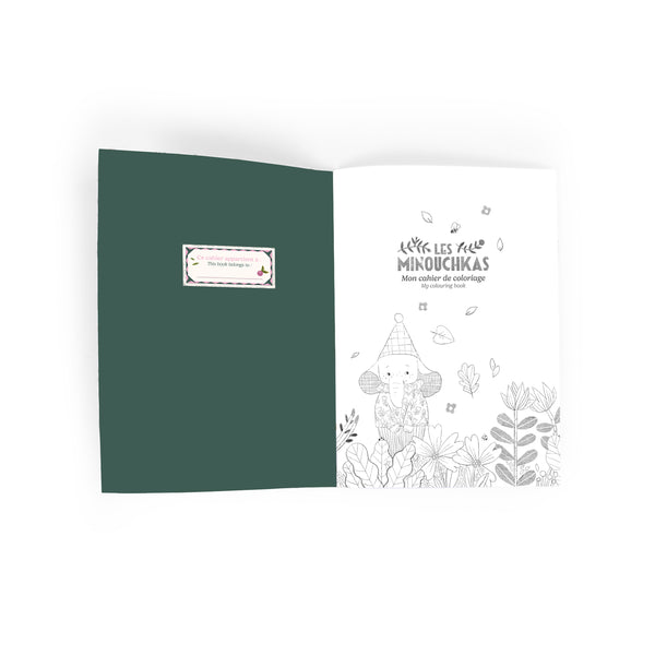 Libro de colorear  - Minouchkas