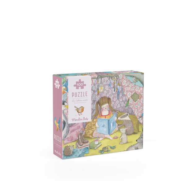 Puzzle  La cabaña secreta 100 piezas - Les Rosalies
