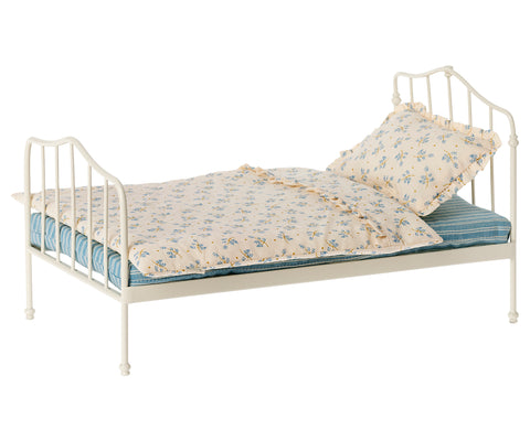 Cama de metal  para mini - azul