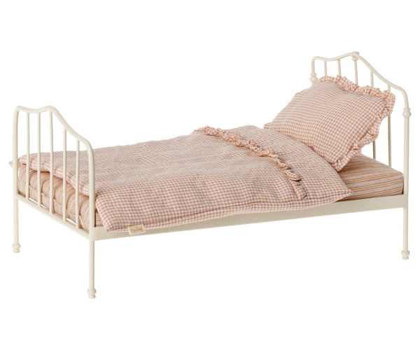 Cama de metal  para mini - rosa