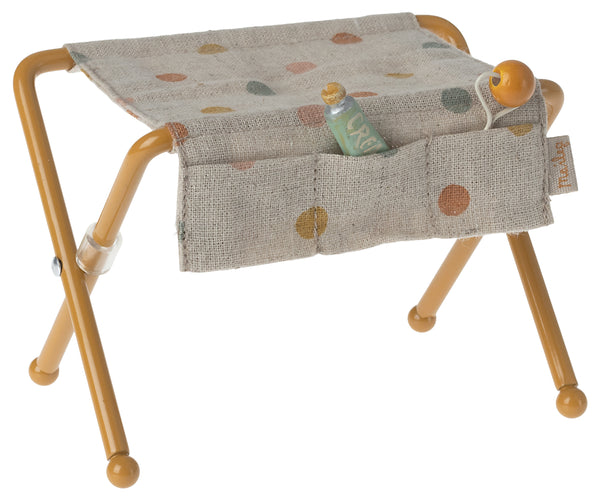 Cambiador metal para ratoncito baby - ocre topos