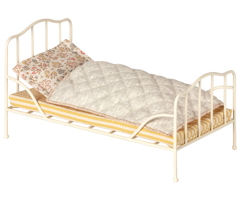 Cama de metal vintage para mini - blanco - Miss Coppelia