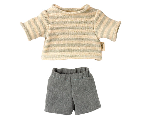 Camisa y shorts para osito - teddy junior