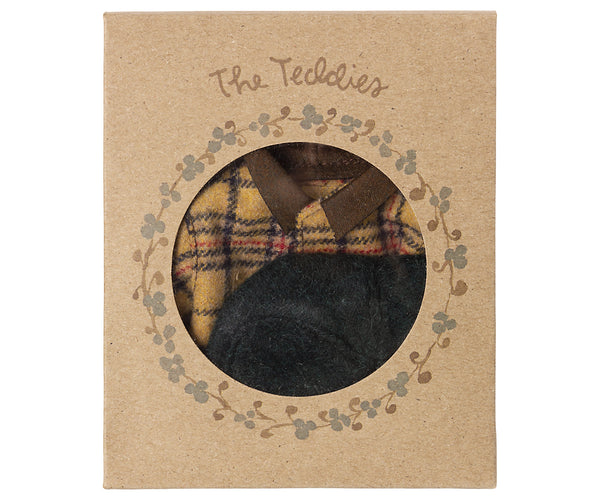 Camisa leñador y gorro - teddy dad