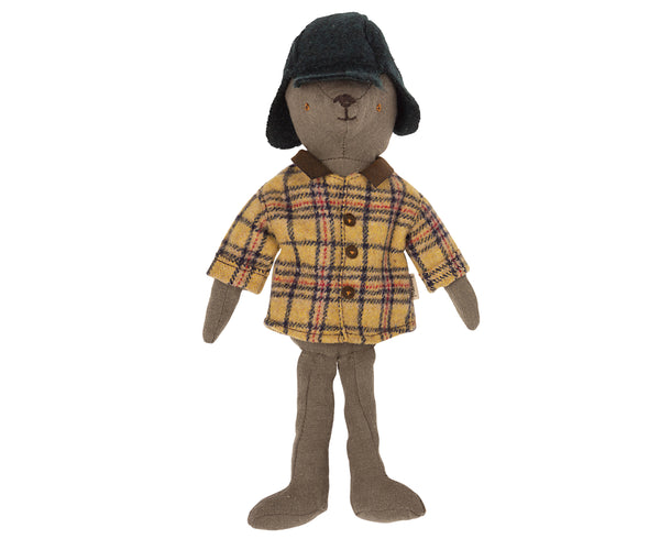 Camisa leñador y gorro - teddy dad