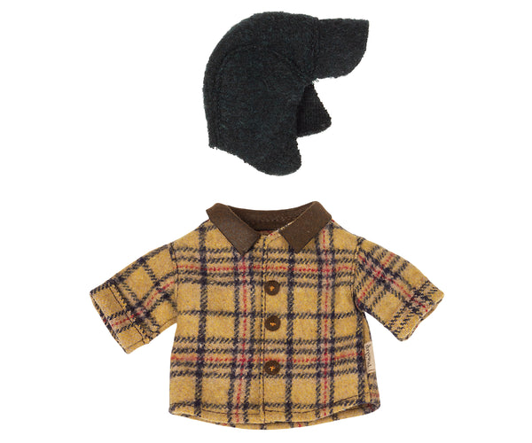 Camisa leñador y gorro - teddy dad