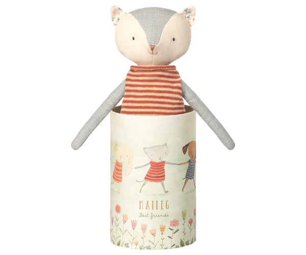 Gatito Best Friend en tubo decorado - Miss Coppelia