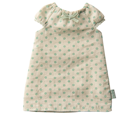 Camisón para conejita talla 2 - verde - Miss Coppelia