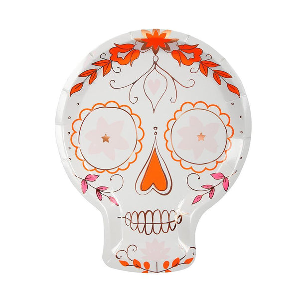 Plato Sugar Skull - calavera - Miss Coppelia