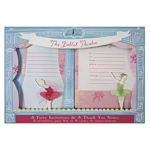 Little Dancers Invitaciones - Miss Coppelia