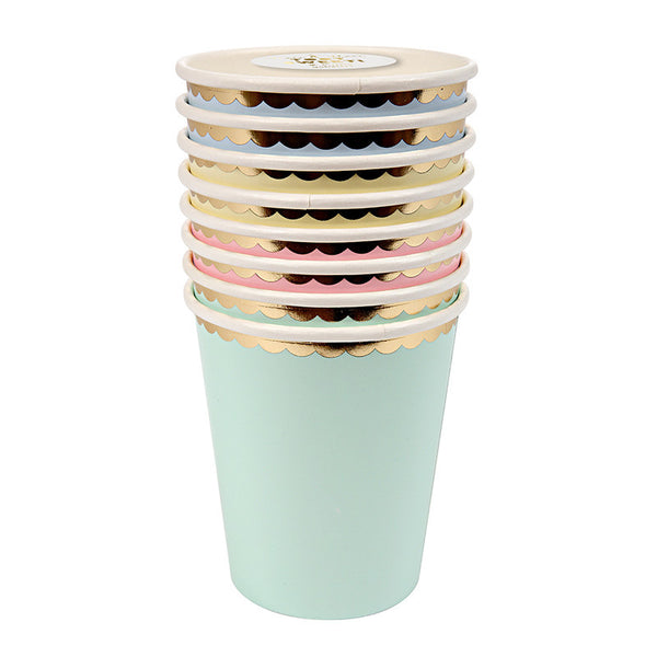 Pastels 8 vasos de fiesta - Miss Coppelia