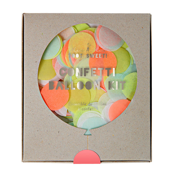 Kit para globos con confetti neón - Miss Coppelia
