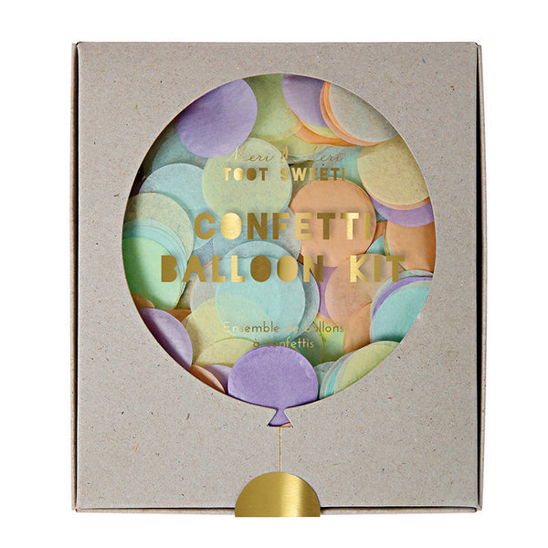 Kit para globos con confetti pastel - Miss Coppelia